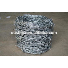 2015 galvanized barbed wire netting